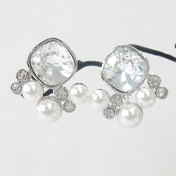 FA614758 ジュエルパールイヤリング／ピアス