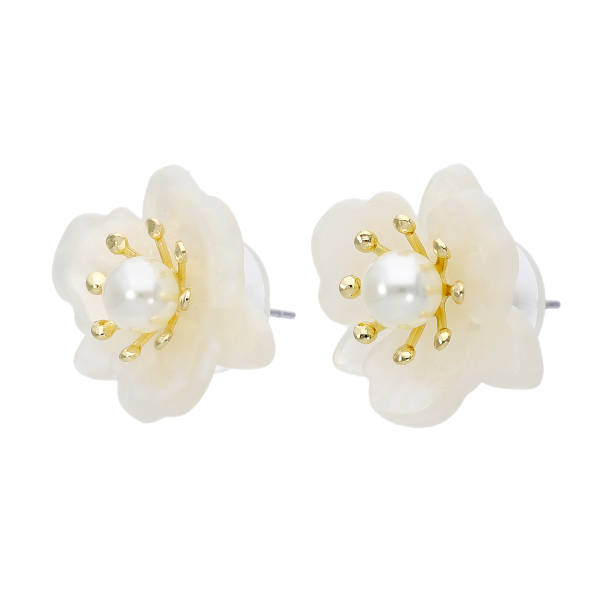 JN708297  ｸﾞﾚｲｽﾎﾜｲﾄﾌﾗﾜｰｲﾔﾘﾝｸﾞ/ﾋﾟｱｽ