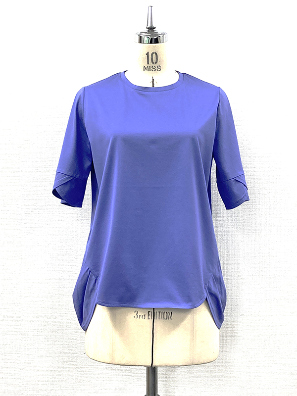 day to day　ｼﾙｹｯﾄ素材のﾍﾟﾀﾙｽﾘｰﾌﾞﾌﾟﾙｵｰﾊﾞｰ