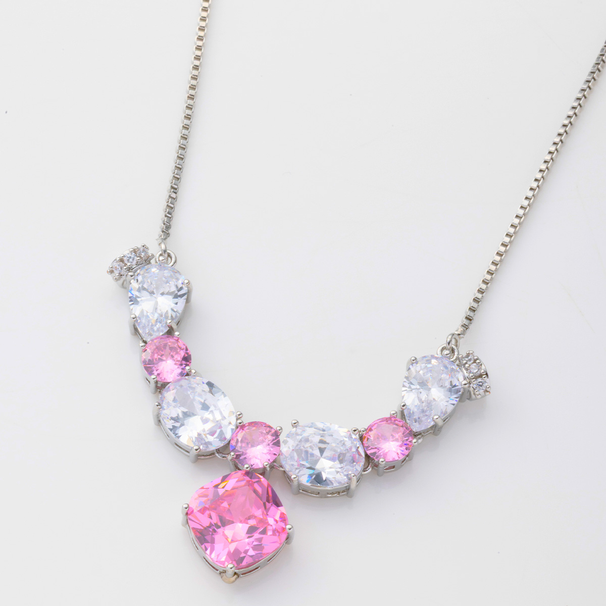 JN741390 JinkaNezu CZ マグネット2wayスタイル ネックレス