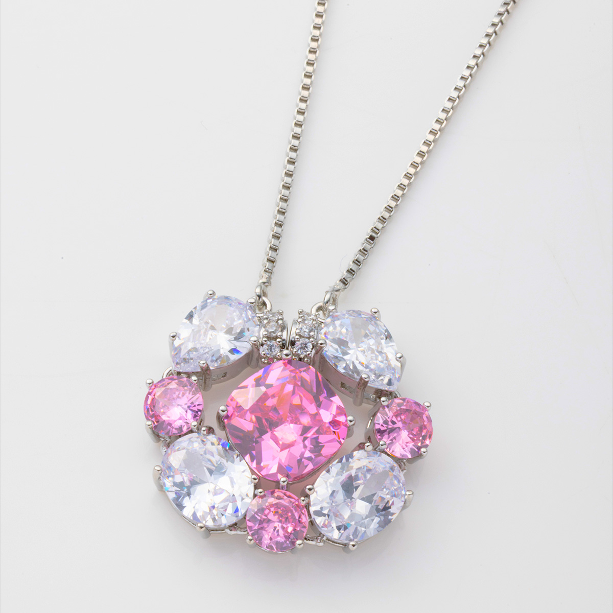 JN741390 JinkaNezu CZ マグネット2wayスタイル ネックレス