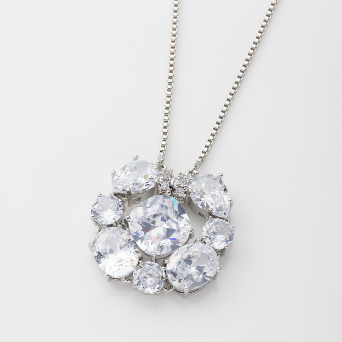 JN741390 JinkaNezu CZ マグネット2wayスタイル ネックレス